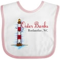 thumbnail image 3 of Inktastic Outer Banks Rodanthe NC Boys or Girls Baby Bib, 3 of 4