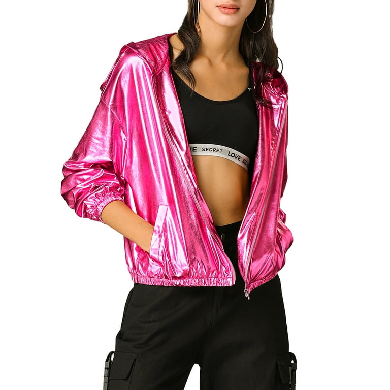 Victoria's secret pink deals holographic jacket