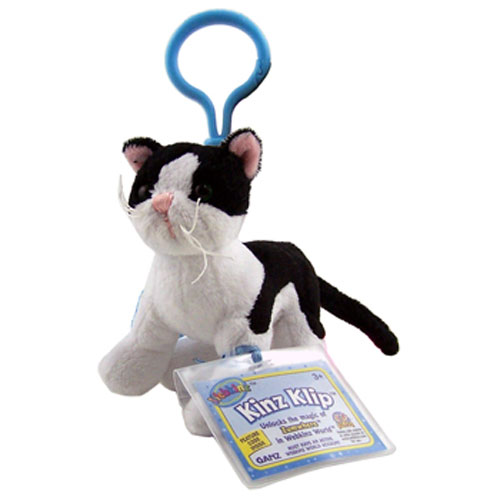 webkinz black and white cat