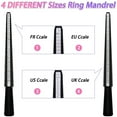 thumbnail image 7 of HXXF Ring Making Kit, 1670Pcs Jewelry Making Kit with 28 Colors Crystal Gemstone Chip Beads, Jewelry Wire, Pliers and Other Jewelry Ring Making Supplies, 7 of 7