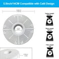 thumbnail image 4 of SAMANIJA Cotton Cat Water Fountain Single Piece with 6-Pack Filters, 4 of 8