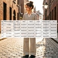 thumbnail image 4 of yboeqw Tween Girls Fall Summer Clothes 2 Piece Outfit Set Long Sleeve Stripe T-Shirt + Cargo Pants Teen Girl Clothing Set,Size 9-10 Years, 4 of 7