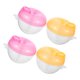 thumbnail image 3 of Dispensador portátil de leche en polvo de 4 piezas, contenedor de fórmula de tres compartimentos, caja de refrigerio para bebés y niños pequeños que viajan, 3 of 7
