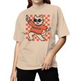 thumbnail image 2 of Cool Cat in "Whatever" Style Women's T-shirt, 2 of 3