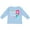 AE-Light Blue, variant on Mermaid in Training Girls Long Sleeve Toddler T-Shirt