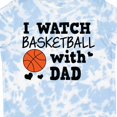 thumbnail image 4 of Inktastic I Watch Basketball with Dad Boys Toddler T-Shirt, 4 of 5