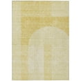 thumbnail image 2 of Addison Rugs Chantille Indoor/Outdoor Transitional Art Deco Gold Washable Rectangle Rug, 3' x 5', 2 of 6