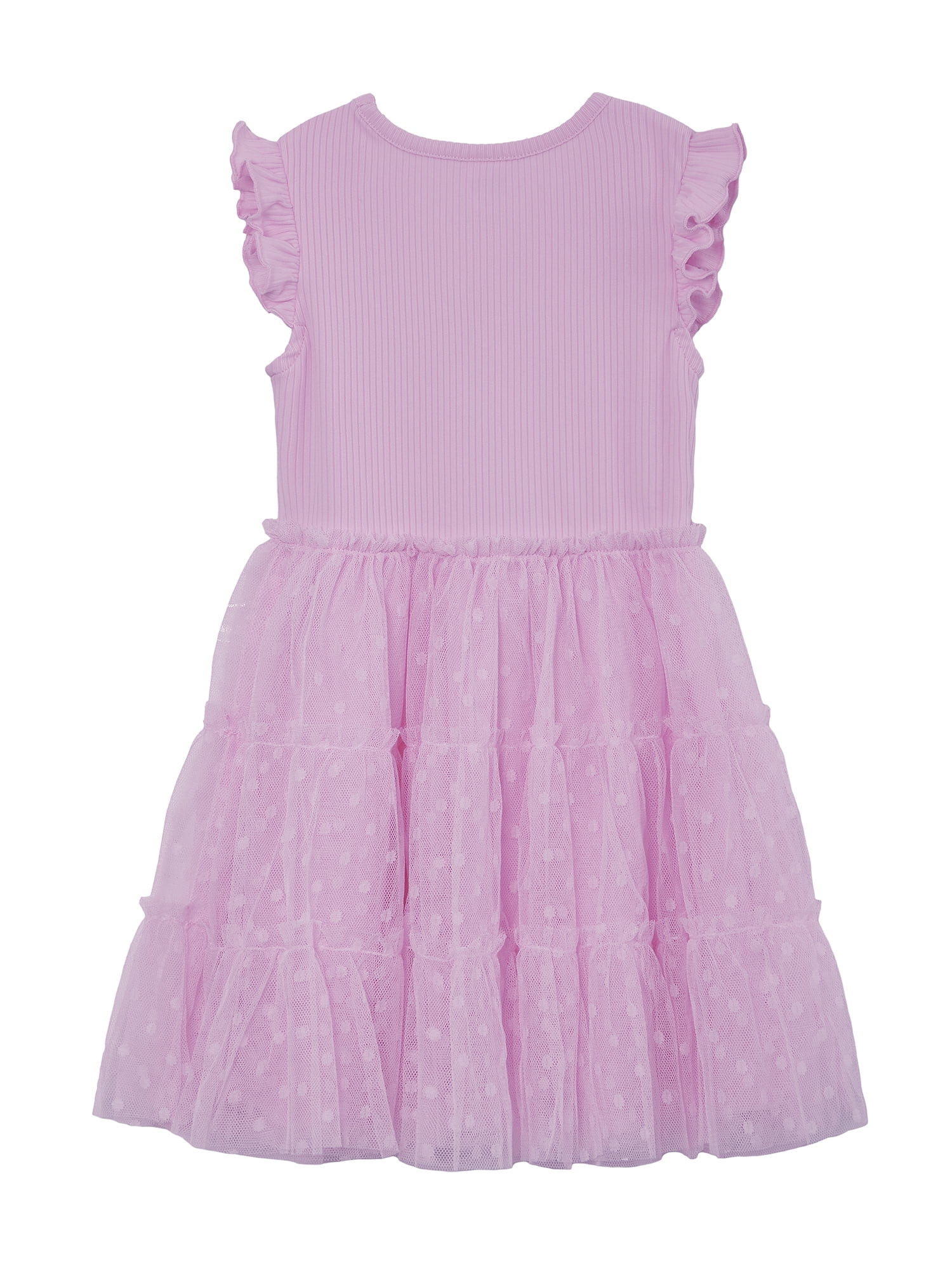 Way to Celebrate Toddler Girls Easter Tulle Tutu Dress, Sizes 12M-5T