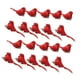 thumbnail image 3 of Adornos artificiales de pájaros rojos para , con clip decorativo, ilustraciones de simulación de pájaros, decoraciones para ramas, coronas de, 3 of 9