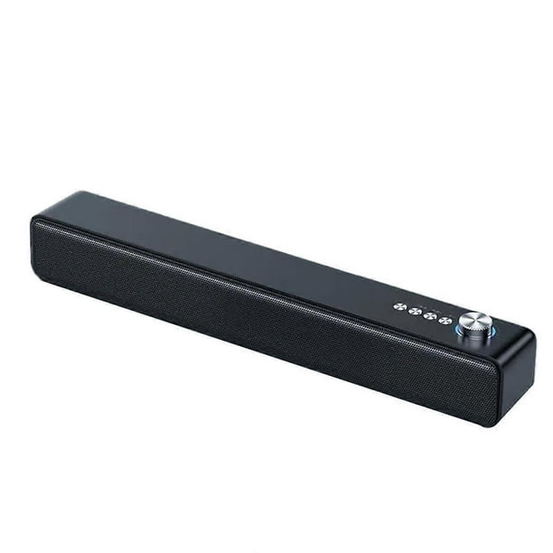 Portable Sound Bar Computer Speakers AUX Wired Wireless Bluetooth Speaker PC/TV Home Theater System 4D Stereo Surround-A