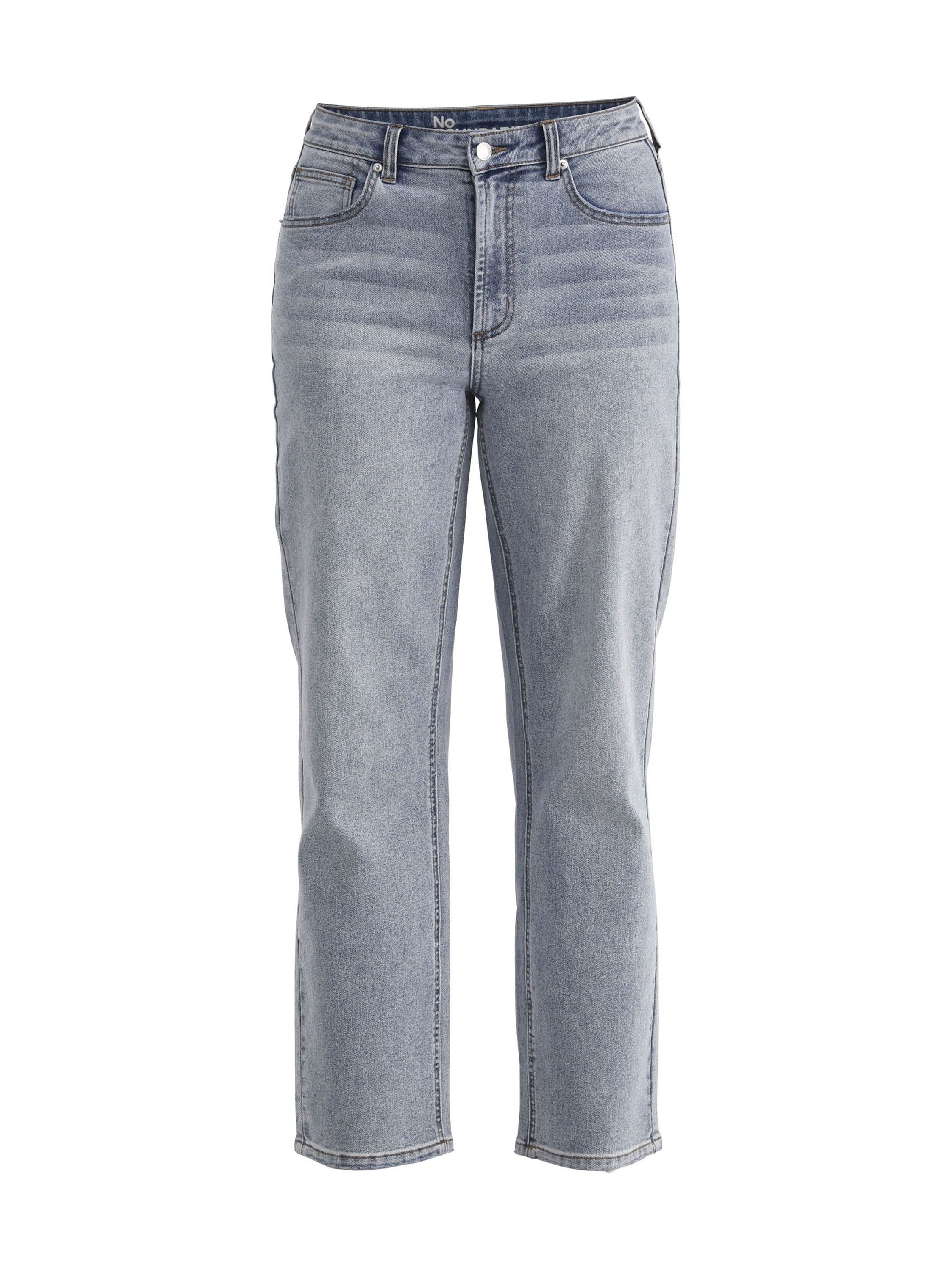 【in a row】Gradation Wide Denim Time and Tru Women's High Rise Wide Leg Cropped Jeans, 26