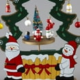 thumbnail image 5 of Kurt Adler 11.5-Inch Musical Santa and Snowman Table Piece, 5 of 6