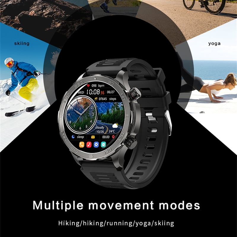 For HUAWEI Watch GT5 NFC Smart Watch Men Compass Wireless charging GPS Fitness Track IP68 Waterproof Bluetooth Call Smartwatch Walmart