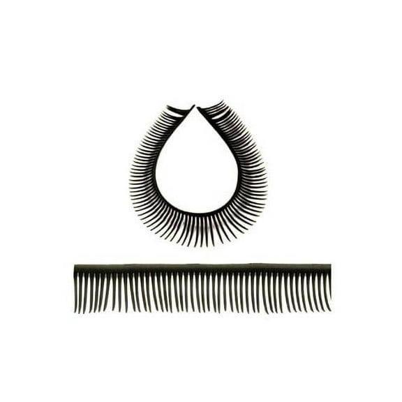 CalCastle Craft Plastic Eyelashes for Flower Arrangement DIY Craft project 12pcs-PK