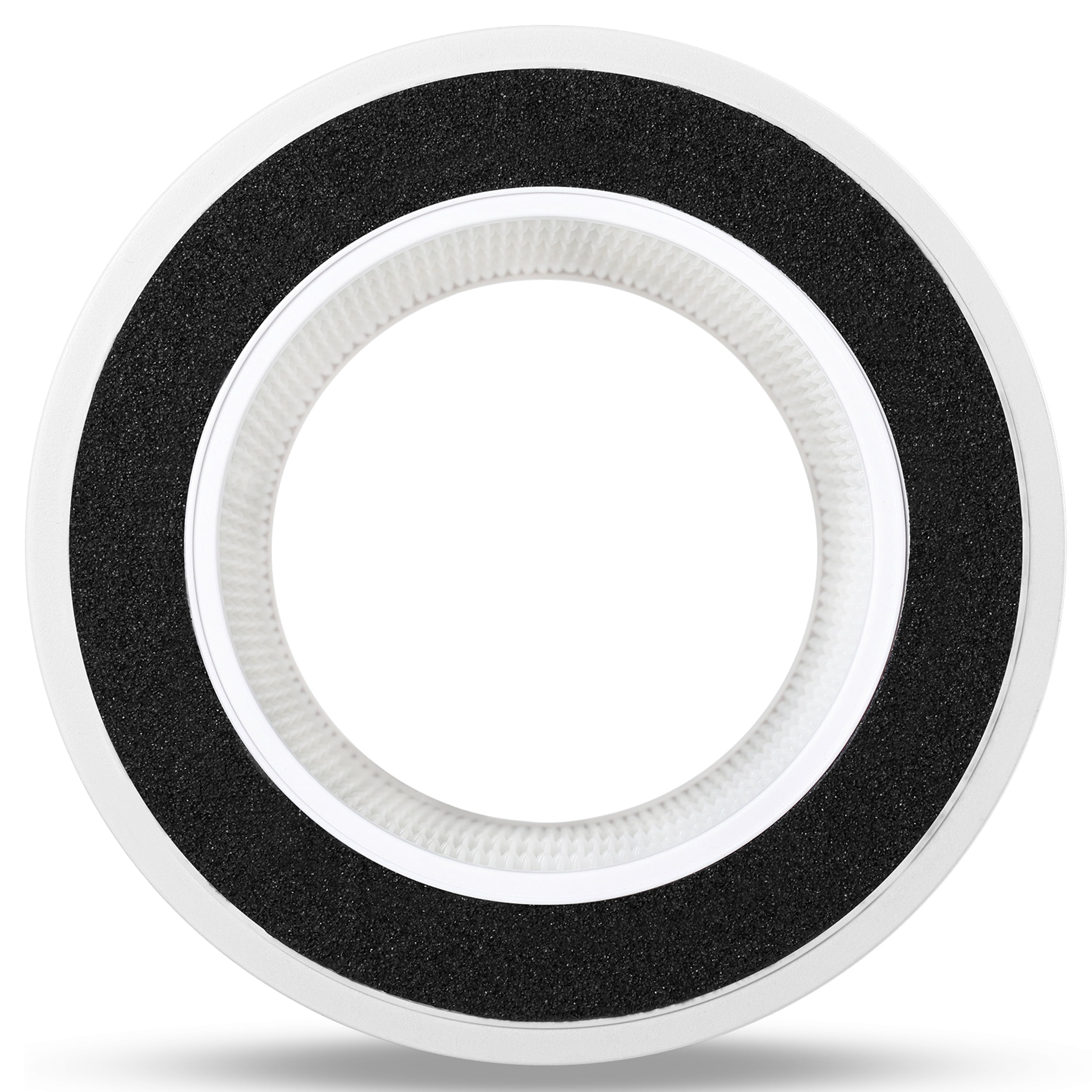 1 Pack HP201 HP202 Replacement Filter for Shark Air Purifier MAX, Compatible with Shark Clean Sense Air Purifiers HP200 HP232 True HEPA Filters, HE2FKPRO, Grey