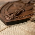 thumbnail image 5 of Shield Archangel Michael - Natural Wood - Christian Wall Art Decoration - Amulets - Religious Gifts, 5 of 7