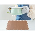 thumbnail image 5 of Unique Bargains Set of 6 Ruffle Placemats for Kitchen Dining Table Decor Dark Curry, 5 of 7