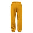 thumbnail image 6 of Homeyce Men's Sweatpants with Pockets Waffle Baggy Casual Home Pants Drawstring Waist Workout Pants for Daily Wear Jogging Running,Orange 3XL, 6 of 7