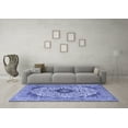 thumbnail image 3 of Ahgly Company Indoor Rectangle Persian Blue Traditional Area Rugs, 7' x 9', 3 of 4
