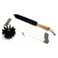 thumbnail image 1 of Kit de cepillo de limpieza de chimenea ajustable, juego de cepillo de chimenea que incluye 9 varillas flexibles de 410 mm y 1 cabezal de cepillo para estufa de leña, herramienta de limpieza de chimenea esquí esquí Gafas de esquí, 1 of 5