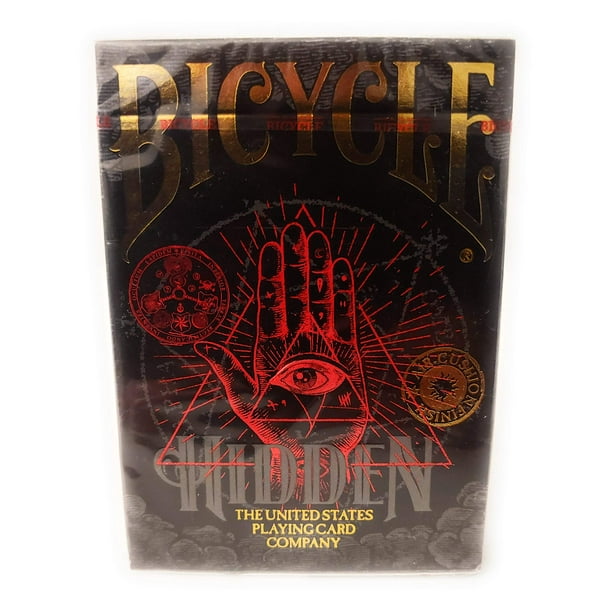 Juego de cartas, bicicleta, sociedades secretas ocultas