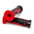thumbnail image 3 of Sport Bike And Dirt Bikes Motorcycle Flame Gel Style Hand Grips Red Color Compatible with Aprilla BMW Ducati Triumph Honda Yamaha Kawasaki Suzuki Polaris Yamaha Dirt Bikes Offroad Ktm Dirt Bike, 3 of 3
