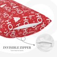 thumbnail image 3 of Daiia Christmas Hohoho Bedding Waterproof Pillow Protector Zippered Queen – Bed Bug Proof Pillow Encasement-16"x24", 3 of 6