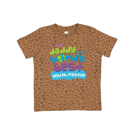 

Inktastic My Daddy is the World’s Best Youth Pastor Gift Toddler Boy or Toddler Girl T-Shirt