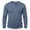 Blue, variant on Long Sleeve T Shirts for Man Classic Half Button Placket Henley Shirts Comfort Regular Fit Casual Pullover Top Fashion Contrast Stitching Solid Color Basic Tee for Sports & Daily Wear S