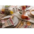 thumbnail image 3 of Give Thanks Plaid Fall Table Decor, Autumn & Thanksgiving Tabletop Linens, 60x84 Rectangle Tablecloth, 3 of 5