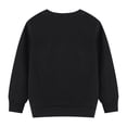thumbnail image 3 of HILEELANG Toddler Boy Black Sweatshirts Halloween Skeleton Pumpkin Graphic Glow in the Dark Crewneck Long Sleeve Pullover Cotton Top Sweater Shirts 2T, 3 of 5