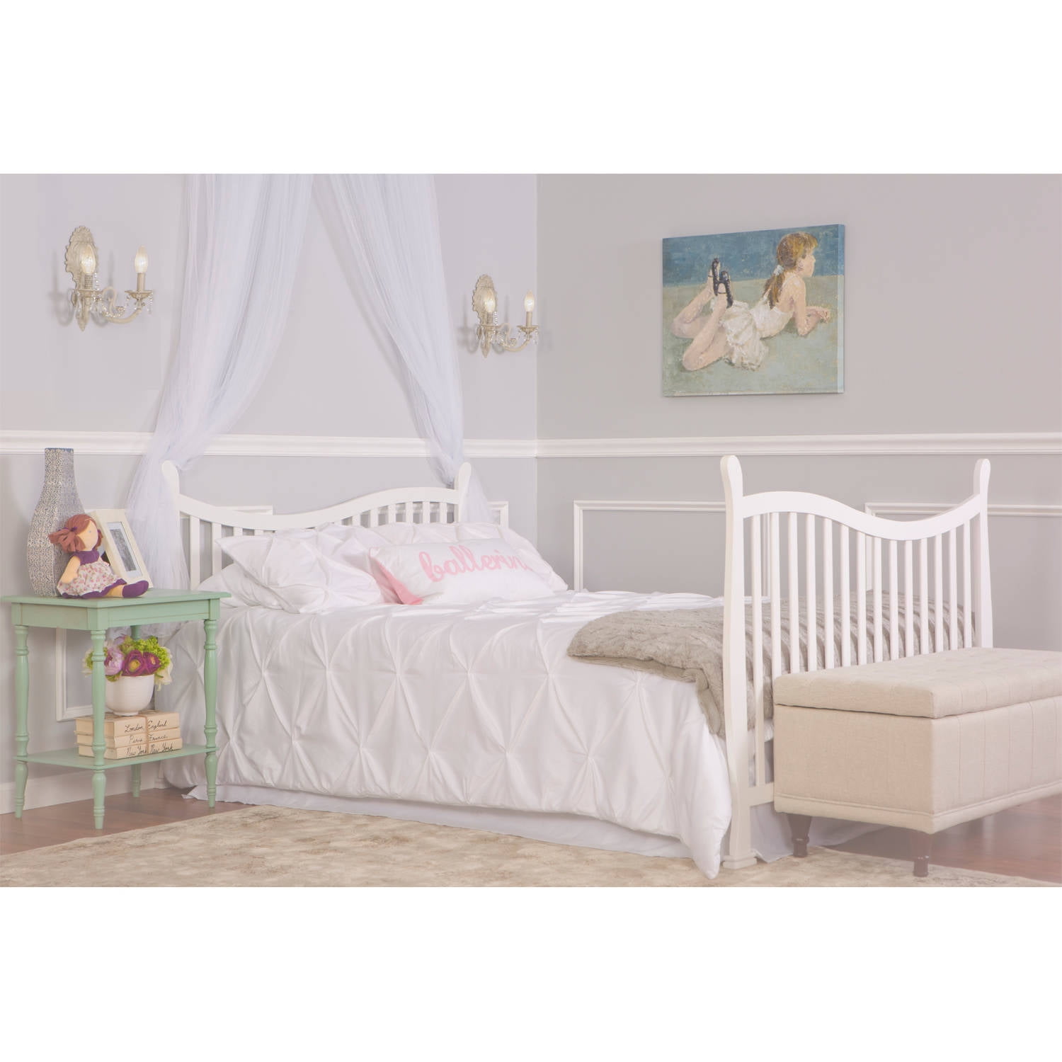dream on me violet crib conversion kit