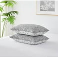 thumbnail image 1 of Southshore Fine Living Inc. Fundas de almohada grises de 22.0 x 22.0 in. Juego de 2 fundas de almohada europeas, fundas de almohada acolchadas de 22.0 x 22.0 in, para combinar con la decoración del do, 1 of 5