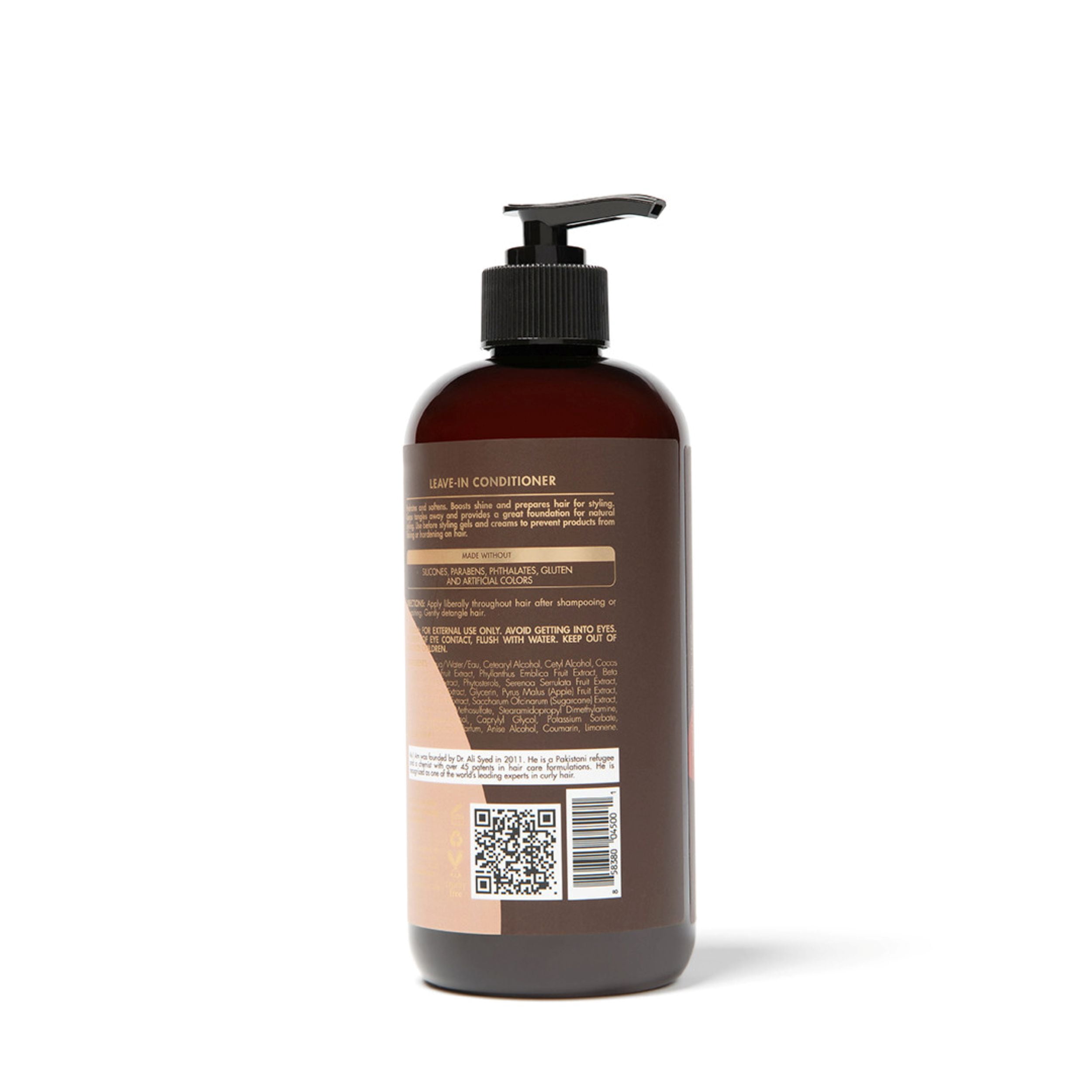 As I Am Coconut Leave In Conditioner for Dry Hair Hydration and Frizz Control Moisture Care 16 oz with Green Tea and Saw Palmetto