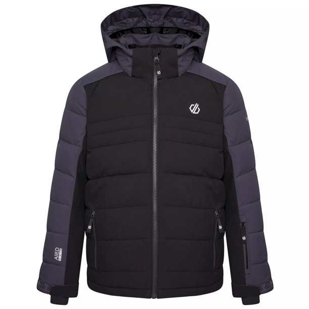 Dare 2B - Chaqueta de Esquí Cheerful II para Niños/Niñas (Negro, Ébano) Dare 2B UTRG8025_blackebony