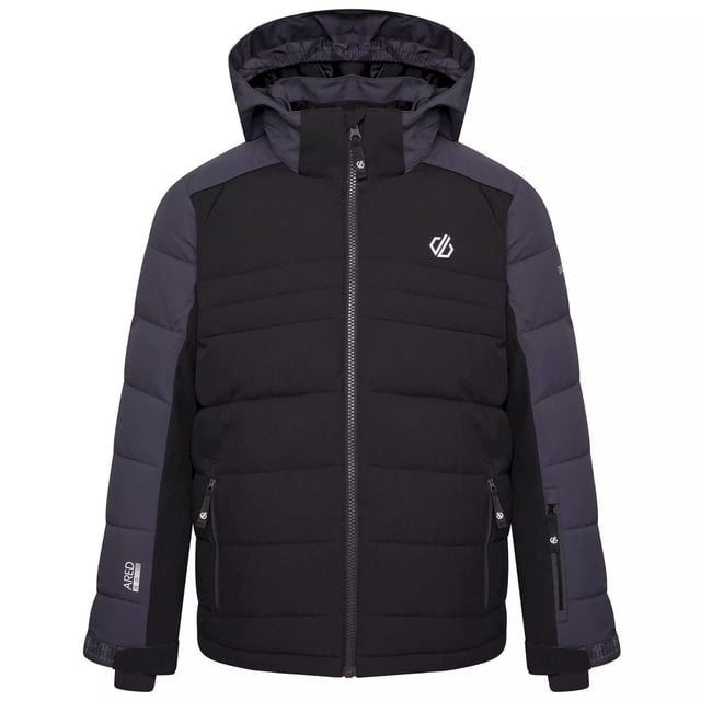 Dare 2B - Chaqueta de Esquí Cheerful II para Niños/Niñas (Negro, Ébano) Dare 2B UTRG8025_blackebony