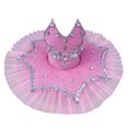 thumbnail image 3 of IROINNID Girls Tights Ballet Suit Sparkling Ballet Skirt Princess Dress, 3 of 8