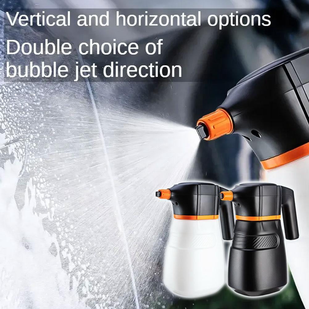 NOBRAND Electric Foam Sprayer, Rechargeable, Portable