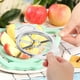 thumbnail image 3 of Cortador de frutas multifuncional, descorazonador, herramienta doméstica de acero inoxidable para cortar naranjas, descorazonador, cortador de manzanas y naranjas de acero inoxidable, 3 of 8