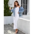 thumbnail image 5 of Yesfashion Wholesale Women's Summer Maxi Dress Spaghetti Strap Elegant for Holiday Beach Vacation, 5 of 8