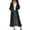 Black, variant on ShomPort Women's Knit Long Cardigan Front Open Long Sleeve Split Sweater Coat with Pockets