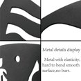 thumbnail image 4 of Iron Hanging Decors Metal Art Wall Decoration Word Happy Diwali for Living Room Home Office Garden Kitchen Hotel Balcony Matte Gunmetal Color, 4 of 7