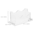 thumbnail image 2 of COOPHYA Clear Acrylic Card Holder for Desk Business Card Base with Stable Display Stand, 2 of 8
