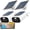 2, variant on 2.4G/5G WiFi Camera for with Double Solar Panels, Solar Camera Outdoor, Color Night Vision, 2-Way Talk, Spotlight, Siren,IP66, Cloud/SD, AI Detection, Works w/Alexa