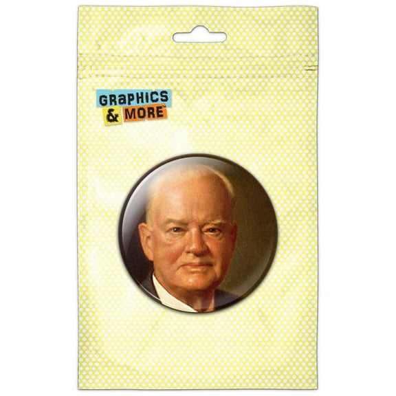 President Herbert Hoover Pinback Button Pin Badge