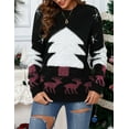 thumbnail image 4 of Garvee Chirstmas Sweaters for Women Long Sleeve Funny Xmas Pullover Sweater S, 4 of 7
