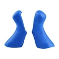 thumbnail image 2 of 2 fundas para palanca de cambios, antideslizantes, para bicicletas de carretera azul, 2 of 9