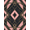 Pink Black Gold, Pattern 2, variant on ODIKA 8'x10' Washable Area Rug Pink Smooth Grey Interlocking Wave Balanced Flow Motif Contemporary for Dining Room, Large Office, Lounge, Non-Slip Chair-Friendly Mat