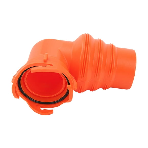 RV Drain Sewer Hose Elbow, RV Sewer Hose Elbow Reliable With Lid For Yacht Sewer Hose