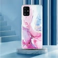thumbnail image 3 of Allytech Compatible with Samsung Galaxy A51 4G Case, Marble Design Series Case for Women Boys Girls Soft Slim TPU Shockproof Cover for Samsung Galaxy A51 (Non 5G Version), Pink Blue Marble, 3 of 5